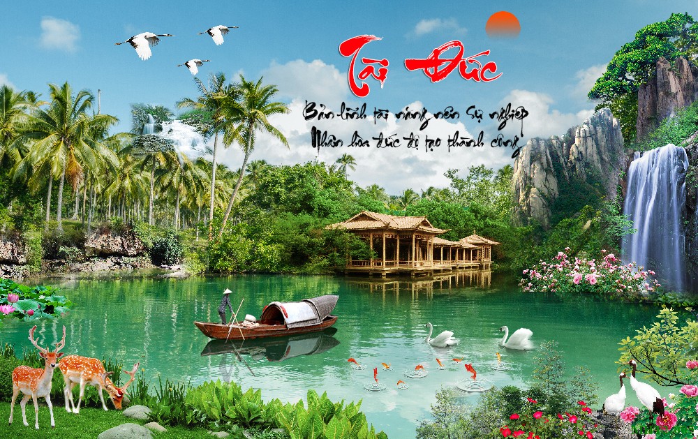 Phong cảnh sơn thủy hữu tình MHT2-005